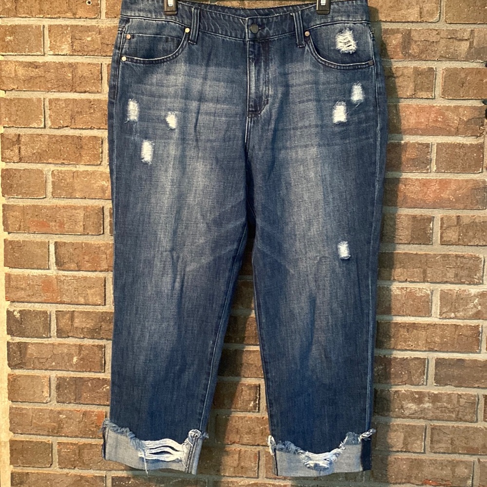 Liverpool the crop boyfriend size 12/31